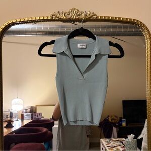 Dry Goods Collared Tank Top